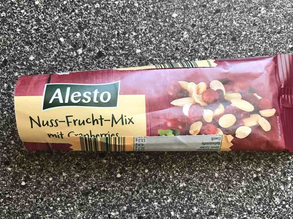 Alesto, Nuss Frucht Mix mit Cranberries Kalorien - Nüsse, Hülsenfrüchte ...