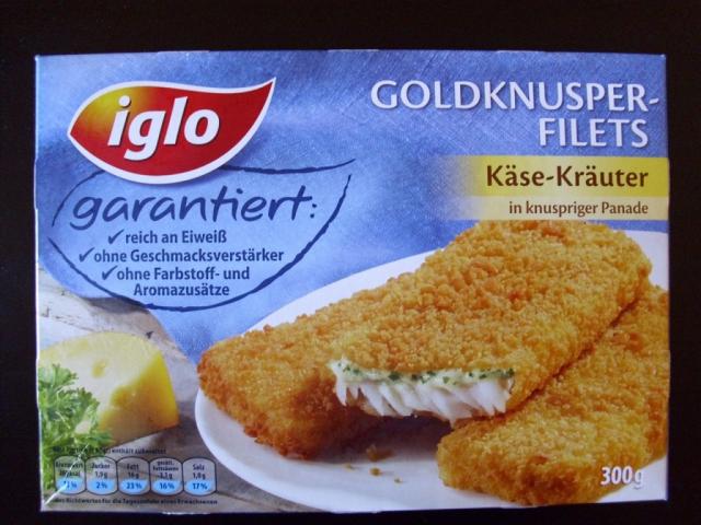 Goldknusper-Filet, Käse- Kräuter in knuspriger Pan | Hochgeladen von: Pummelfee71