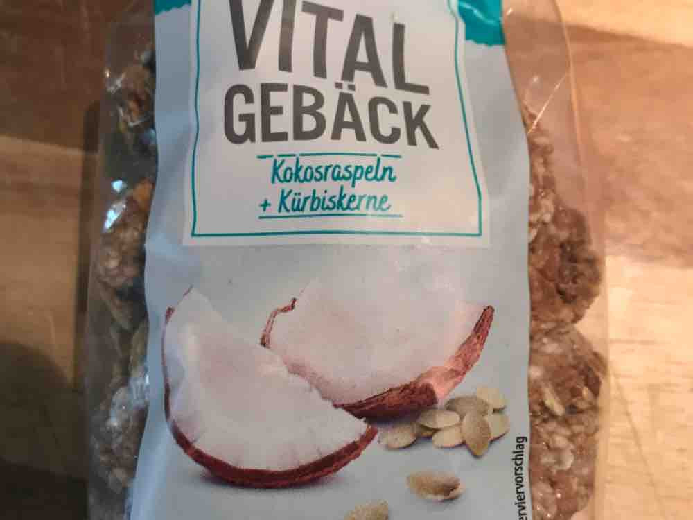 Vital Gebäck, Kokosraspeln u Kürbiskerne von GioJur | Hochgeladen von: GioJur