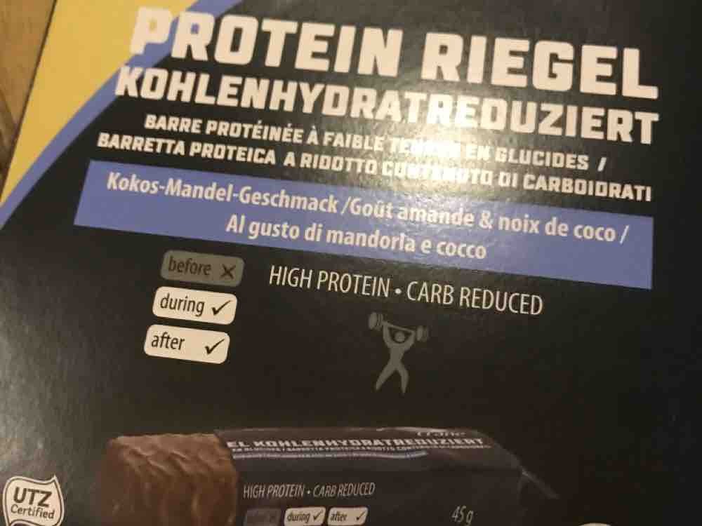 Protein Riegel Kokos-Mandel, Kohlenhydratreduziert von sabbetwal | Hochgeladen von: sabbetwal