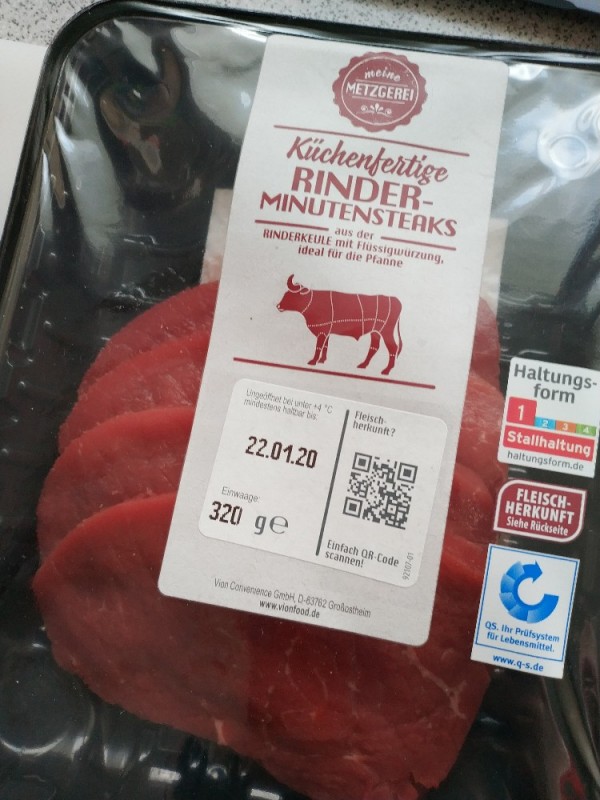 Rinder Minutensteaks von Herence | Hochgeladen von: Herence