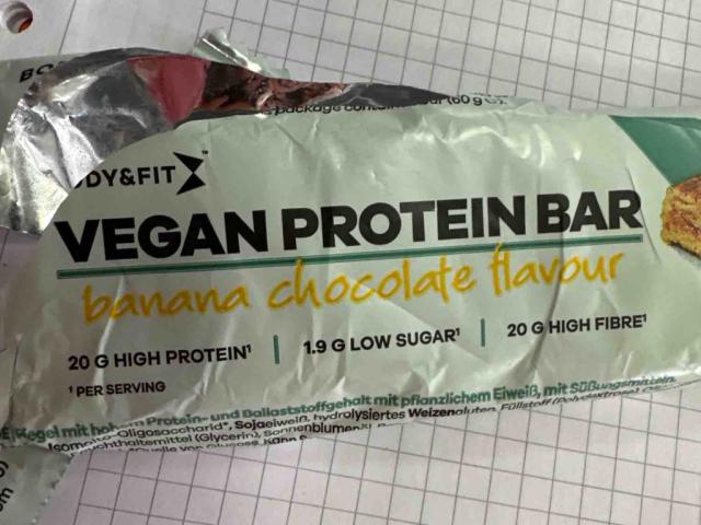 Vegan Protein Bar, banana chocolate flavour by Aromastoff | Hochgeladen von: Aromastoff