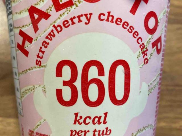 Halo Top Strawberry Cheescake by Tam1108 | Uploaded by: Tam1108