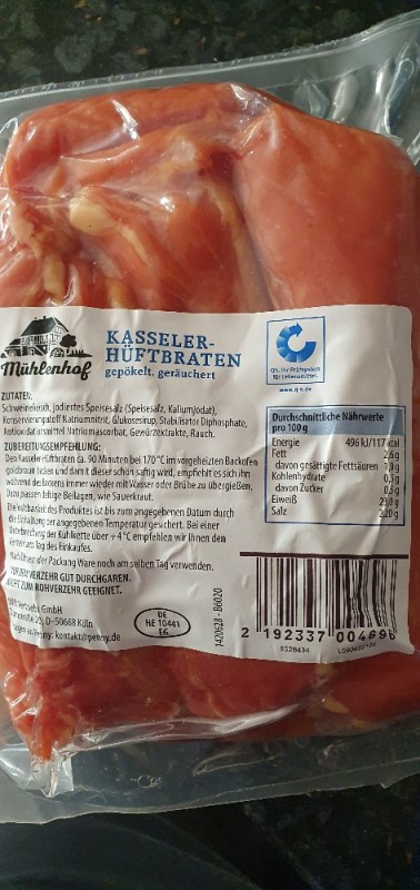 Kasseler Hüftbraten, gepökelt geräuchert von Kathi706 | Hochgeladen von: Kathi706