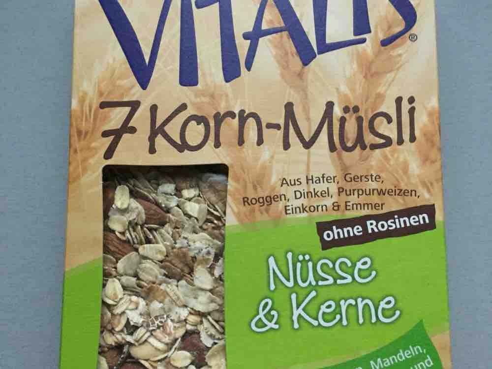 Vitalis 7 Korn Müsli, Nüsse und Kerne von barritus615 | Hochgeladen von: barritus615