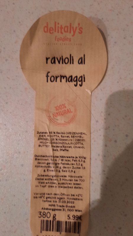 Ravioli al Formaggi von Funkyharpo | Hochgeladen von: Funkyharpo