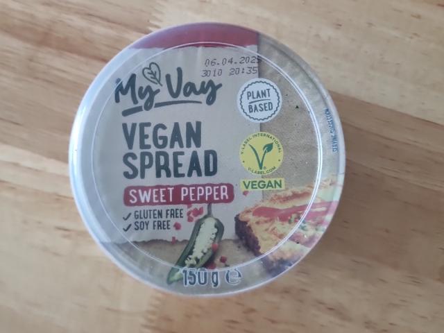 MyVay VEGAN SPREAD sweet pepper, Sweet pepper by MorizM | Hochgeladen von: MorizM