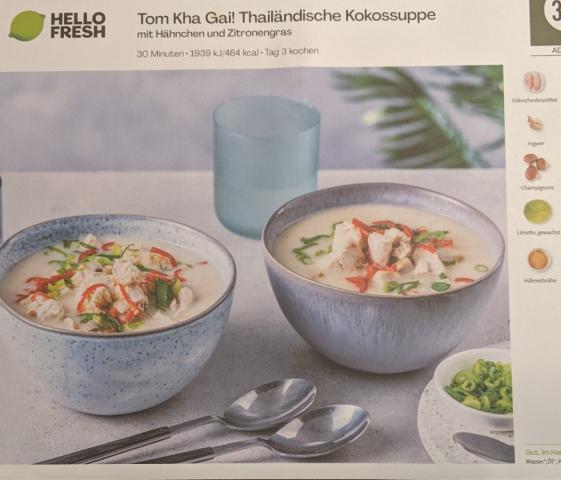 Tom Kha Gai! Thailändische Kokossuppe, mit Hähnchen und Zitronen | Hochgeladen von: maria.312