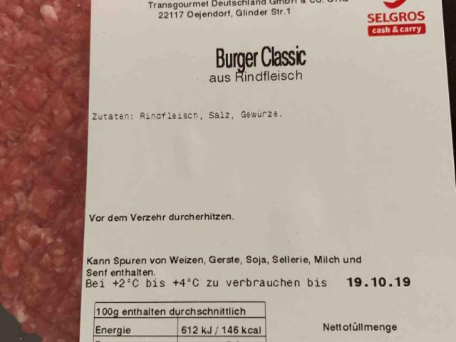 Burger Classic , aus Rindfleisch  von Ferjno | Hochgeladen von: Ferjno