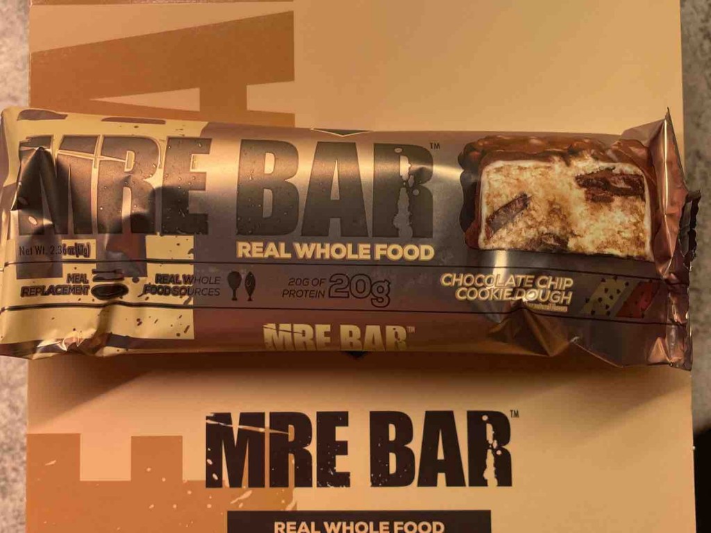 MRE Bar, Chocolate Chip Cookie Dough von BosshafterBaum | Hochgeladen von: BosshafterBaum