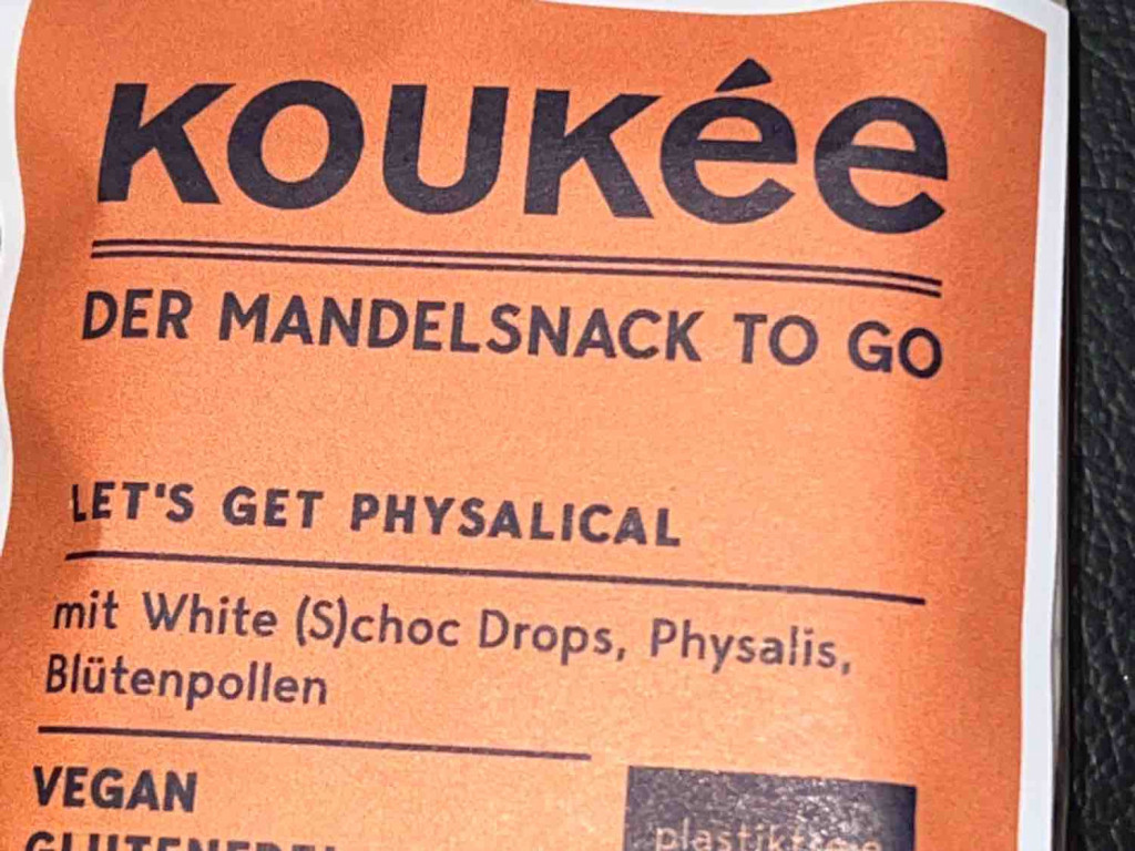 Koukee Mandelsnack, Let‘s get physalical von rorschach354 | Hochgeladen von: rorschach354
