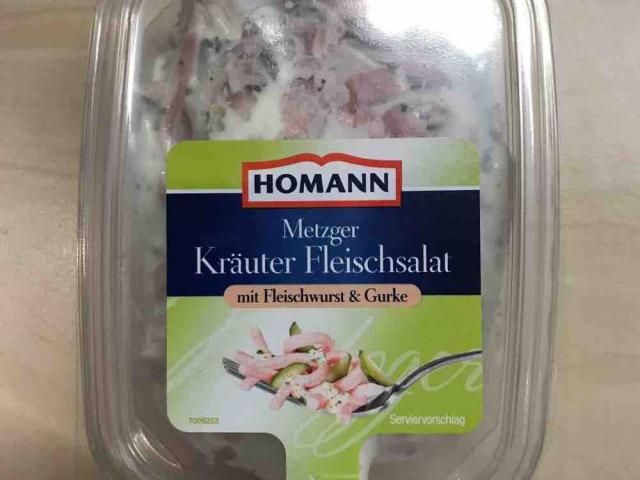 Metzger Kräuter Fleischsalat, mit Fleischwurst und Gurke von Lut | Hochgeladen von: LutzR