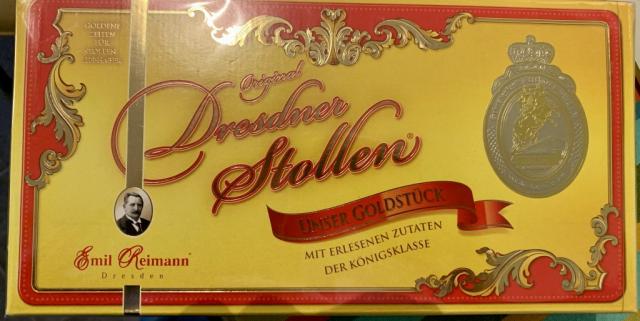 Original Dresdner Stollen "Unser Goldstück", Dresd | Hochgeladen von: Esszimmer