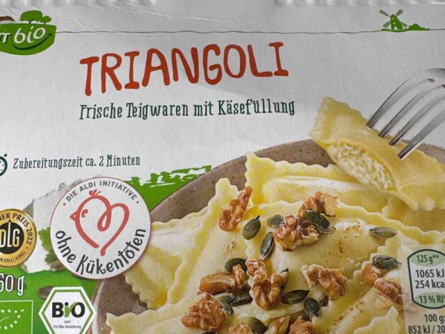 Triangoli, Frische Teigwaren mit Käsefüllung von RomanSuisse | Hochgeladen von: RomanSuisse