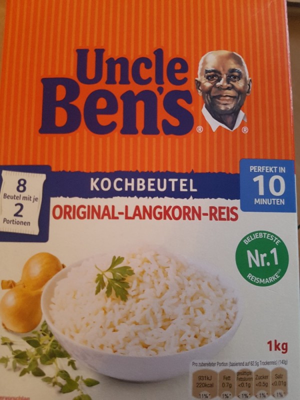 Uncle Bens Langkorn Reis ungekocht von Langefeld | Hochgeladen von: Langefeld