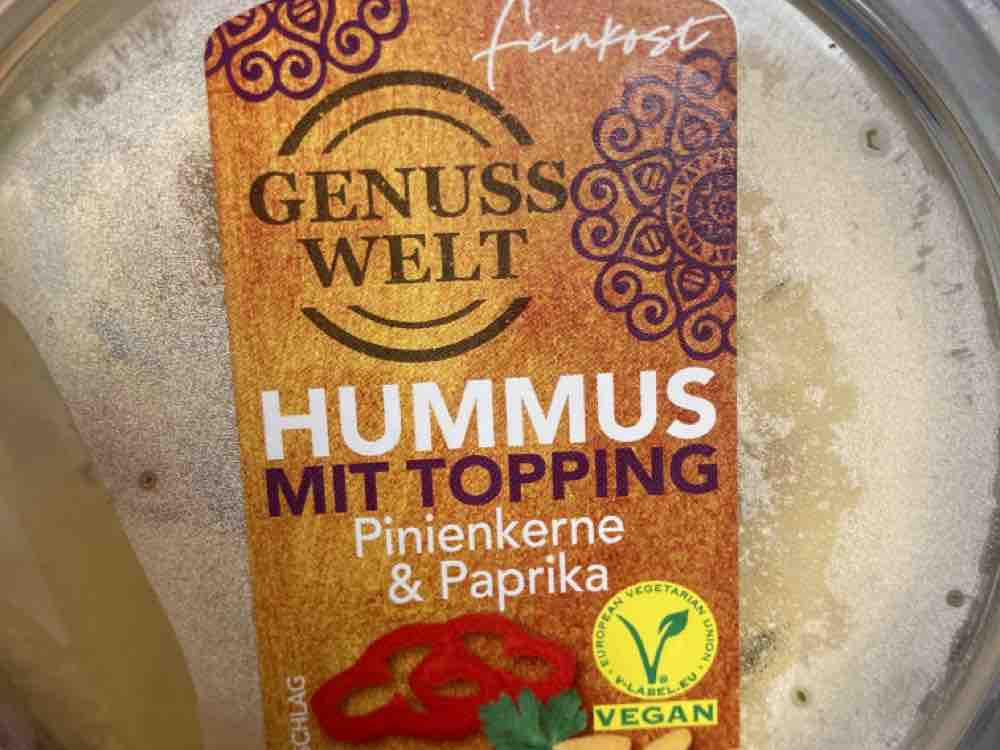 Hummus mit Topping, Pinienkerne und Paprika von Dan500 | Hochgeladen von: Dan500