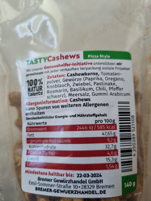 Tasty  Cashews, Pizza Style von CoonieCat | Hochgeladen von: CoonieCat