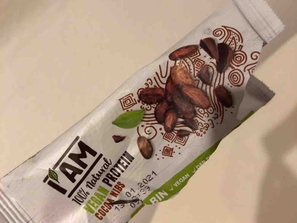 I AM 100% natural vegan protein, Cocoa Nibs von lucagswd717 | Hochgeladen von: lucagswd717