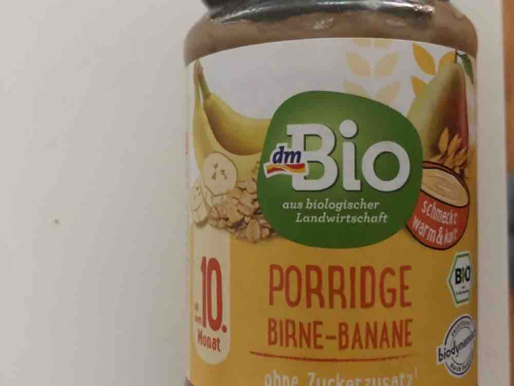 Bio Porridge Birne-Banane, ohne Zuckerzusatz von Nina2909 | Hochgeladen von: Nina2909