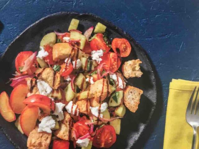 Panzanella! Brotsalat mit gebackener Nektarine von sabrina786 | Hochgeladen von: sabrina786