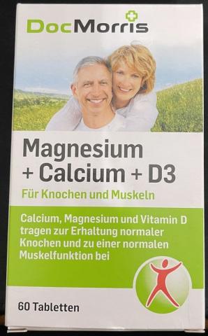 Doc Morris Magnesium + Calcium + D3 | Hochgeladen von: hastmeinwort