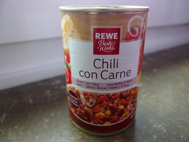 Chili con Carne - Hersteller Rewe Beste Wahl | Hochgeladen von: arcticwolf