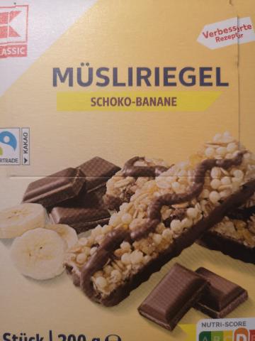 Müsliriegel Schoko-Banane, Neue Rezeptur von contessa | Hochgeladen von: contessa