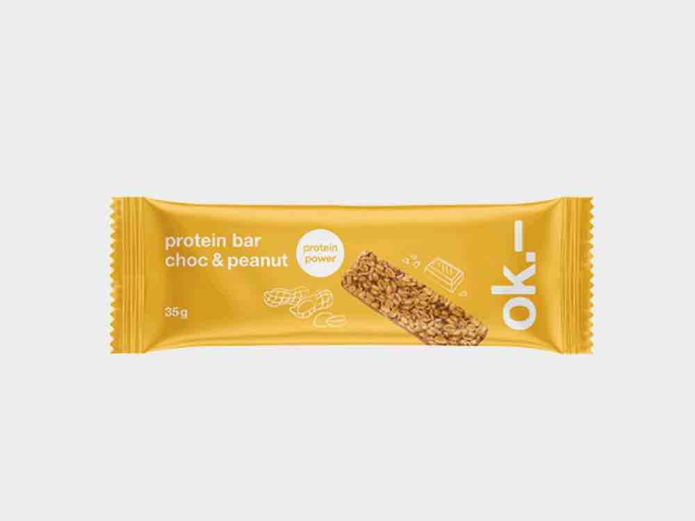 Ok.- Protein Bar, Choc&Peanut (1 Riegel 35gramm) von Jelena8 | Hochgeladen von: Jelena81