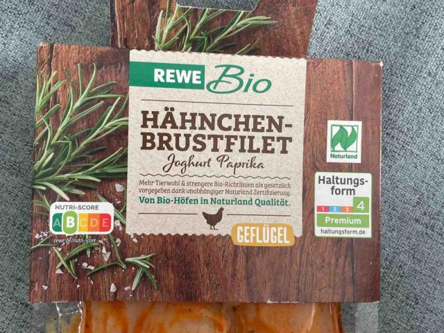 Bio Hähnchen Brustfilet, in Joghurt-Paprikamarinade von Krissl | Hochgeladen von: Krissl