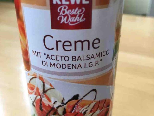 Creme, mit "Aceto Balsamico di Modena I.G.P." von CDD | Hochgeladen von: CDD