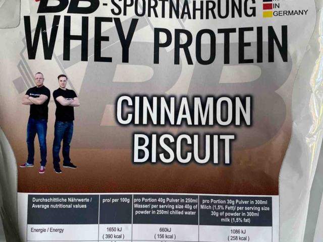 Whey Protein Cinnamon Bisquit, Milch von crlhnz | Hochgeladen von: crlhnz