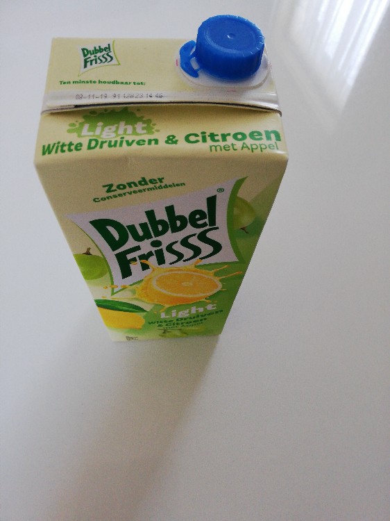 Dubbel Frisss Light Witte Druiven & Citroen met Appel, zonde | Hochgeladen von: stef0815