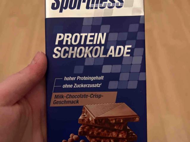 Sportness Protein Schokolade, Milk-Chocolate-Crisp von Patci02 | Hochgeladen von: Patci02