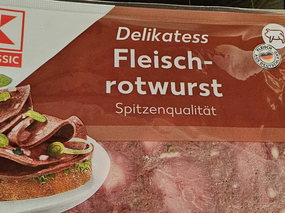 Delikatess Fleisch-Rotwurst, Kaufland by LadyI | Hochgeladen von: LadyI