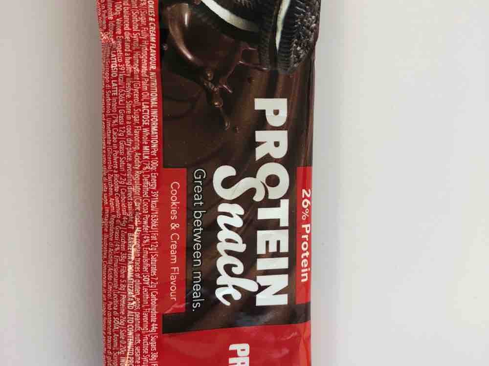 Protein Snack Cookies & Cream, 26% Protein von Bladeferver | Hochgeladen von: Bladeferver
