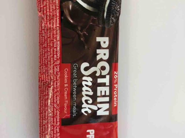 Protein Snack Cookies & Cream, 26% Protein von Bladeferver | Hochgeladen von: Bladeferver