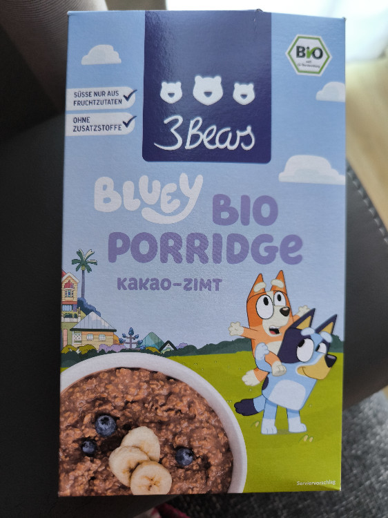 3bears bluey Bio Porridge Kakao Zimt, mit Milch 1,5% von Sassi43 | Hochgeladen von: Sassi432