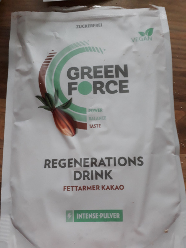 Green  Force fettarmer Kakao Drink, Wasser von Karin kb1 | Hochgeladen von: Karin kb1