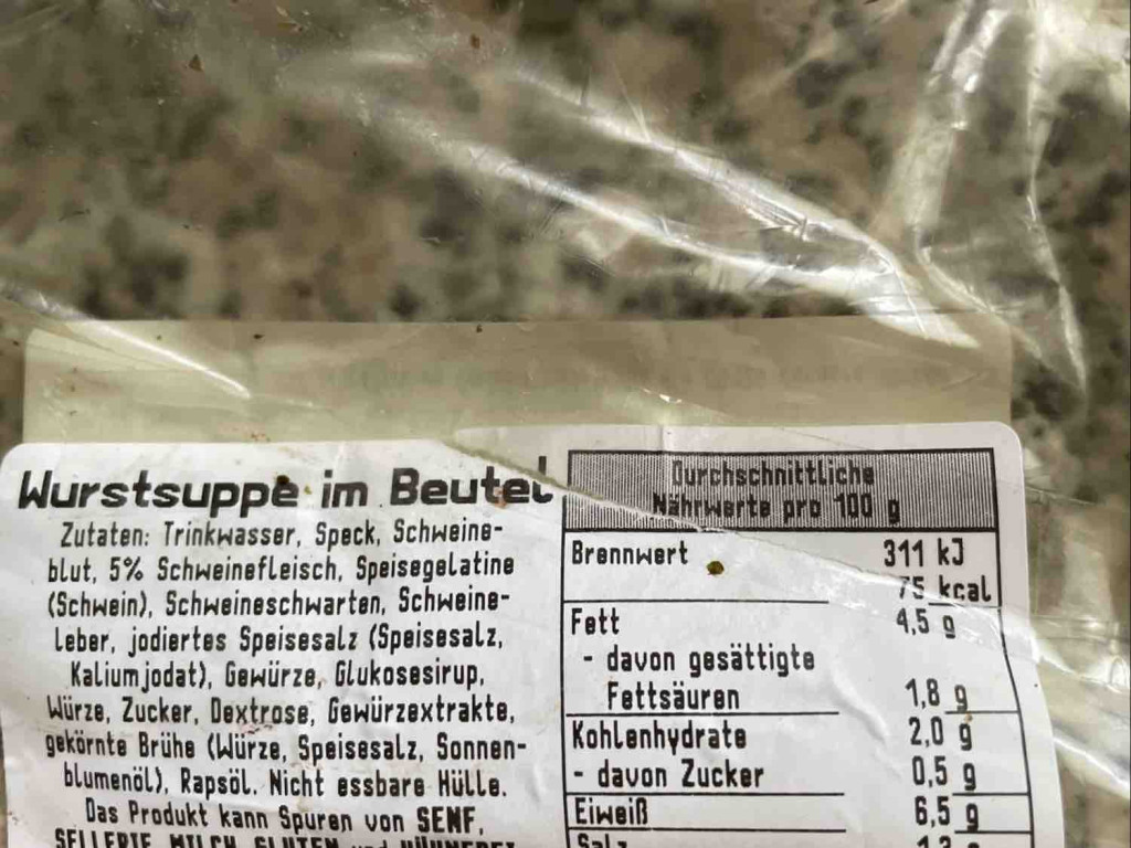 Wurstsuppe von elise1909 | Hochgeladen von: elise1909