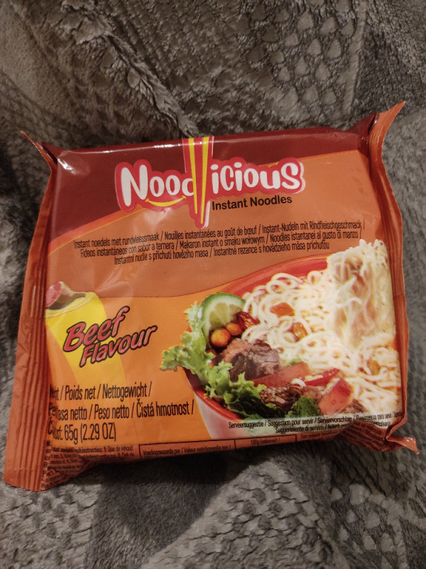 Noodllicious Instant Noodels, Beef flavour von maulbeerchen | Hochgeladen von: maulbeerchen