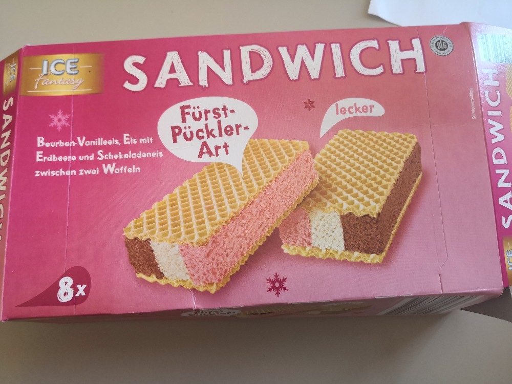 Ice Fantasy, Sandwich Eis Kalorien - Neue Produkte - Fddb