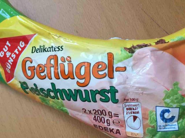 Delikatess Geflügel Fleischwurst von Gipsy89 | Hochgeladen von: Gipsy89