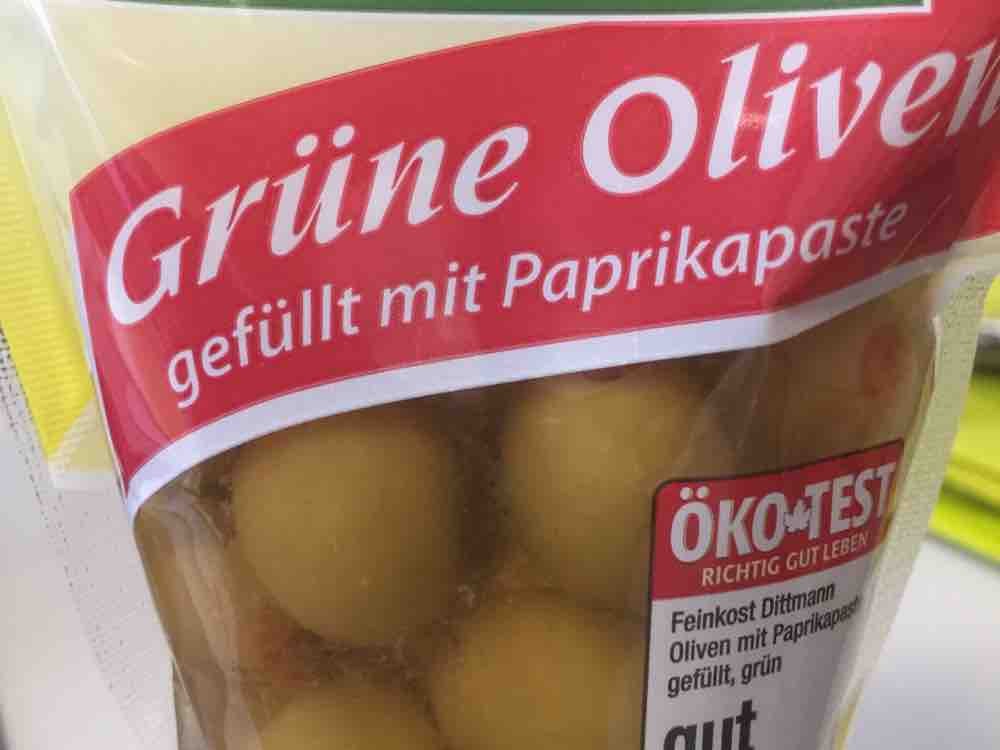 Grüne Oliven , gefüllt mit Paprikapaste von suelmu | Hochgeladen von: suelmu