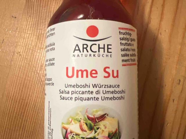 Ume Su, Umeboshi Würzsoß von chalkingmaehne | Hochgeladen von: chalkingmaehne