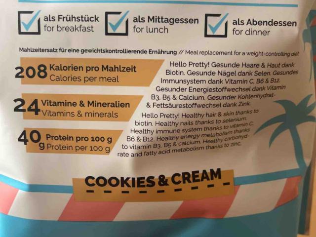 pretty little meal cookies&cream, mit 1,5% Milch von bex89 | Hochgeladen von: bex89