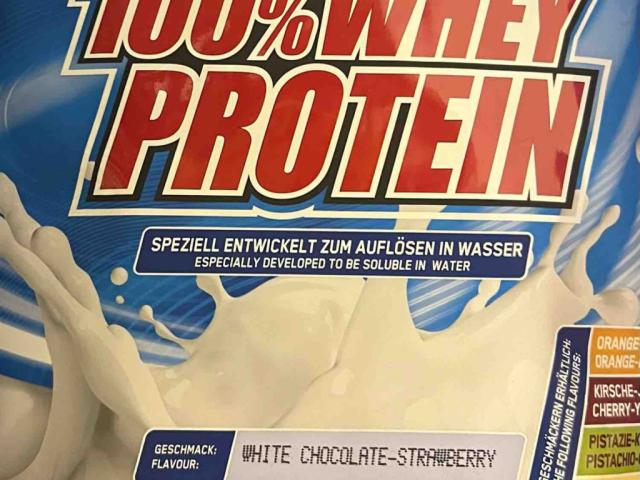 IronMaxx 100% WHEY PROTEIN white chocolate strawberry by anna134 | Hochgeladen von: anna13456