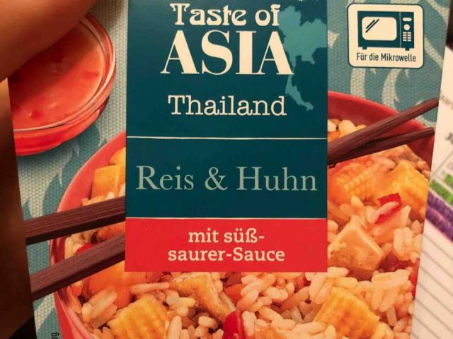 Taste of ASIA Reis & Huhn mit süß-sarer-Sauce von alexandra. | Hochgeladen von: alexandra.habermeier