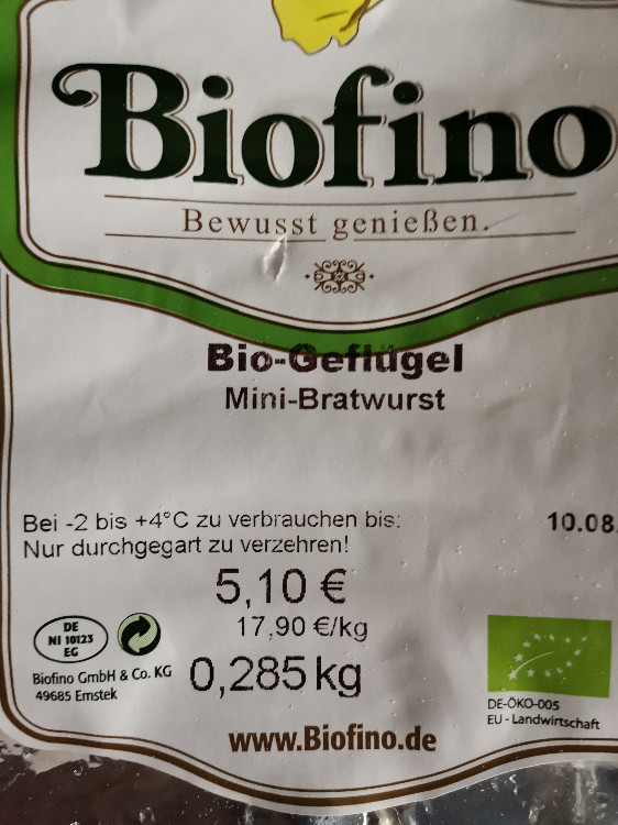 Bio Geflügel Mini-Bratwurst von Bob A Fett | Hochgeladen von: Bob A Fett