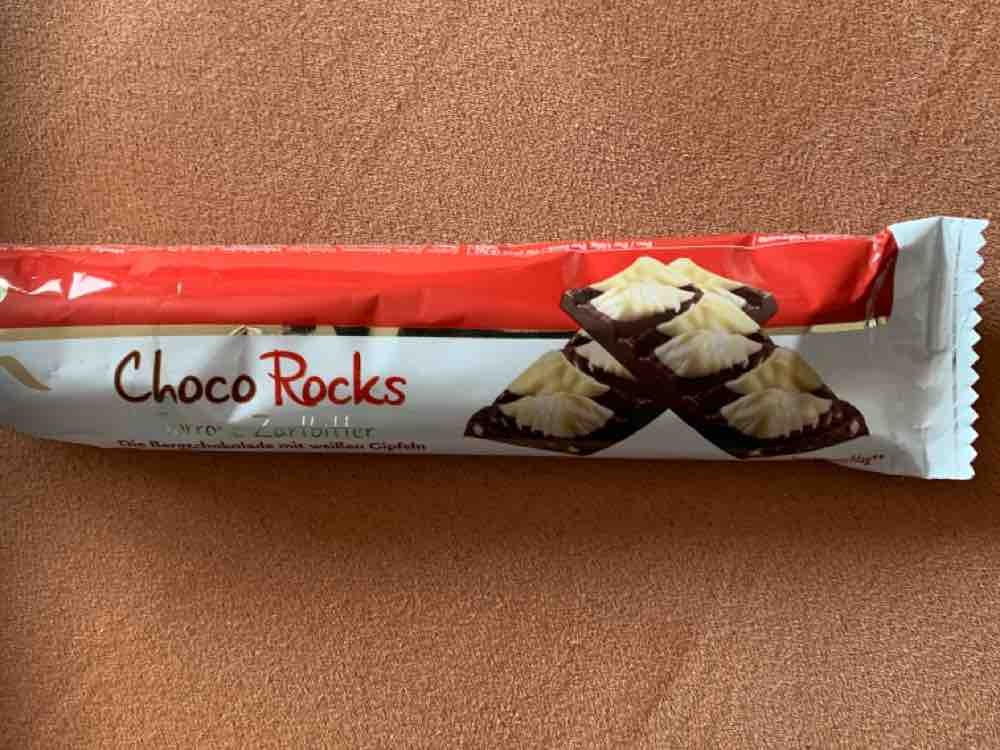 Choco Rocks Torrone Zartbitter, Bergschokolade mit weißen Gipfel | Hochgeladen von: georg55