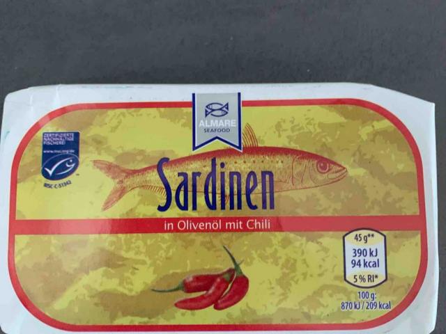 Sardinen in Olivenöl mit Chili by Amelie861 | Hochgeladen von: Amelie861